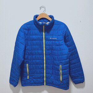 Columbia Sportswear Men's Blue Thermal Coil Jacket